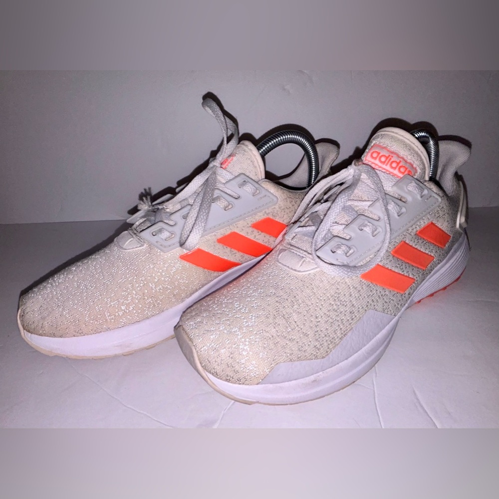 adidas Duramo Orange and White Womens running Shoe